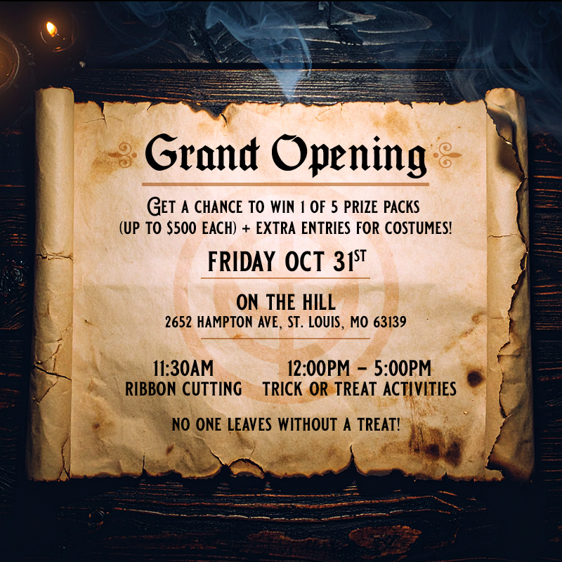 Grand Opening On The Hill Invitation